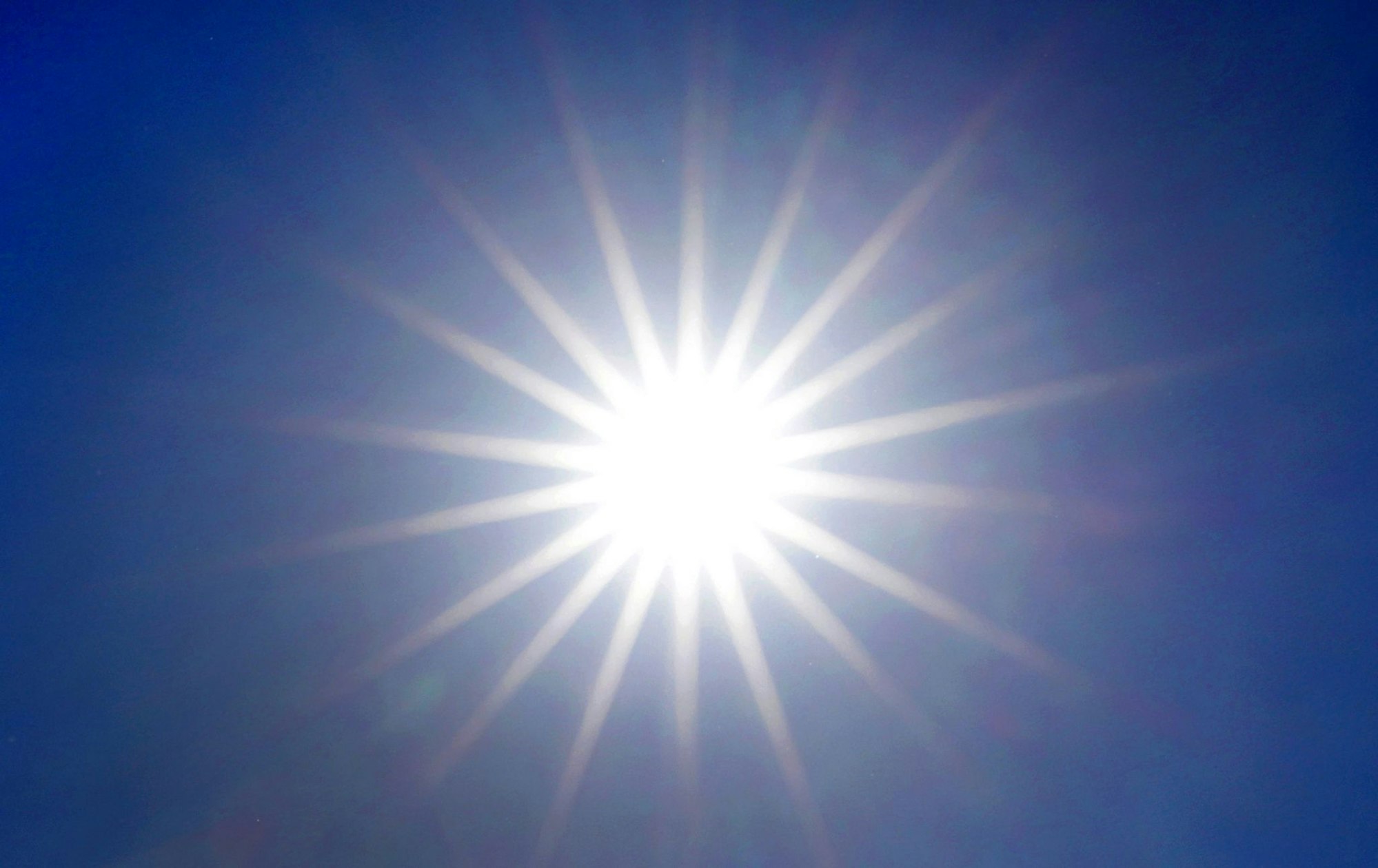 Die Sonne wird in den nächsten Tagen sehr viel zu sehen sein (Symbolbild).