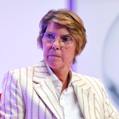 Bettina Böttinger beim Frauen-Business-Tag 2024 der IHK Köln in der Kölner Flora.