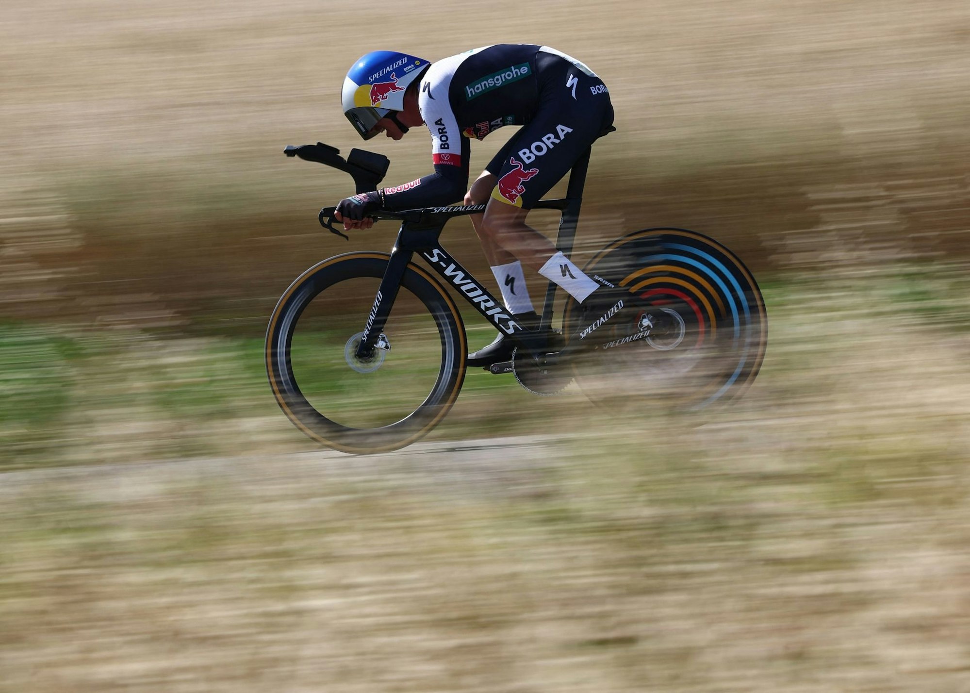 Florian Lipowitz ist bei der Dauphiné-Rundfahrt nun schon Gesamtzweiter.