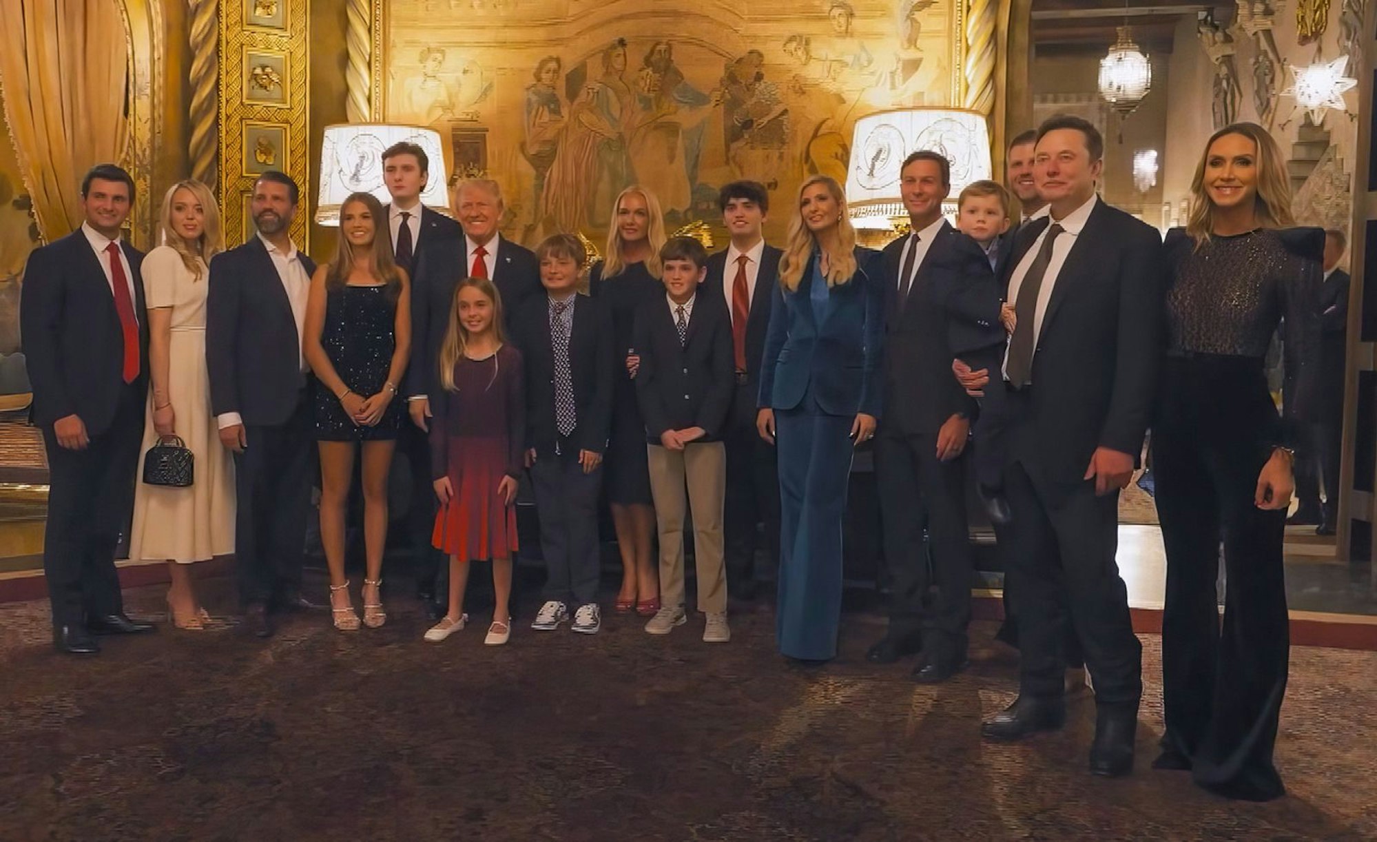 Der Präsident und seine Dynastie: Mit Donald Trump besitzt auch ein Clan aus Familienmitgliedern, Unterstützern und Superreichen die Macht.
(Bild: ZDF/Ligne de Front)