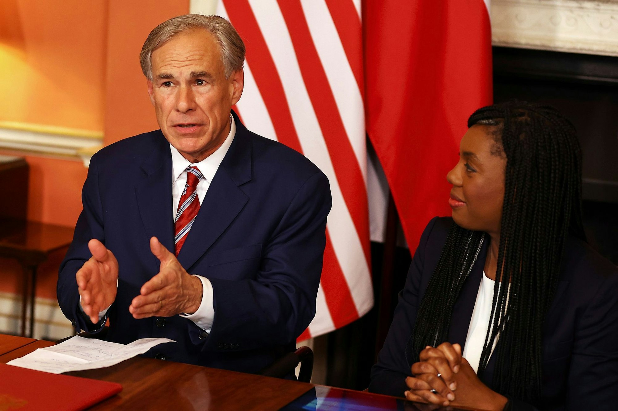 US-Gouverneur Greg Abbott. (Archivfoto)