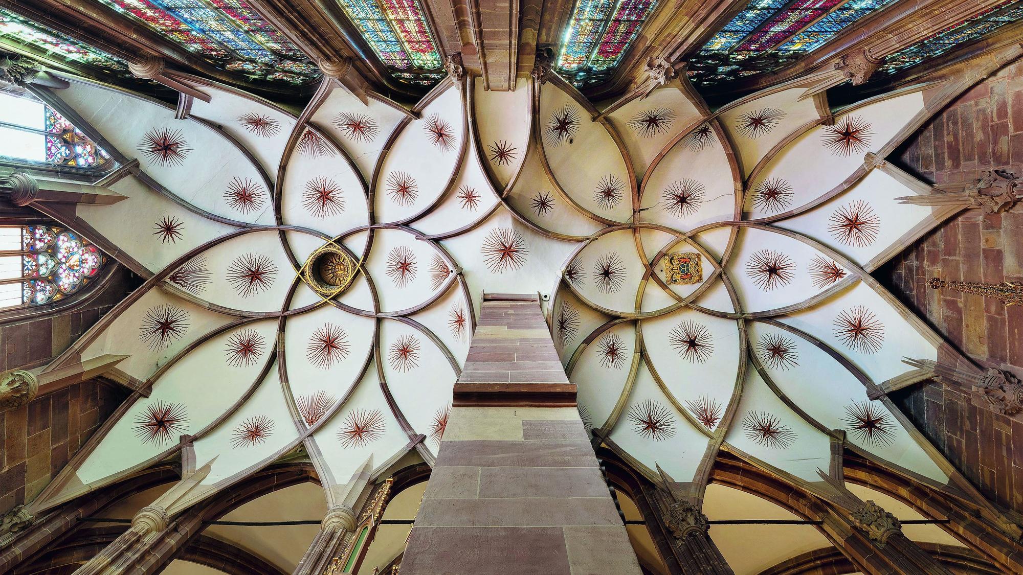 Schlingrippengewölbe der Katharinenkapelle in der Straßburger Kathedrale