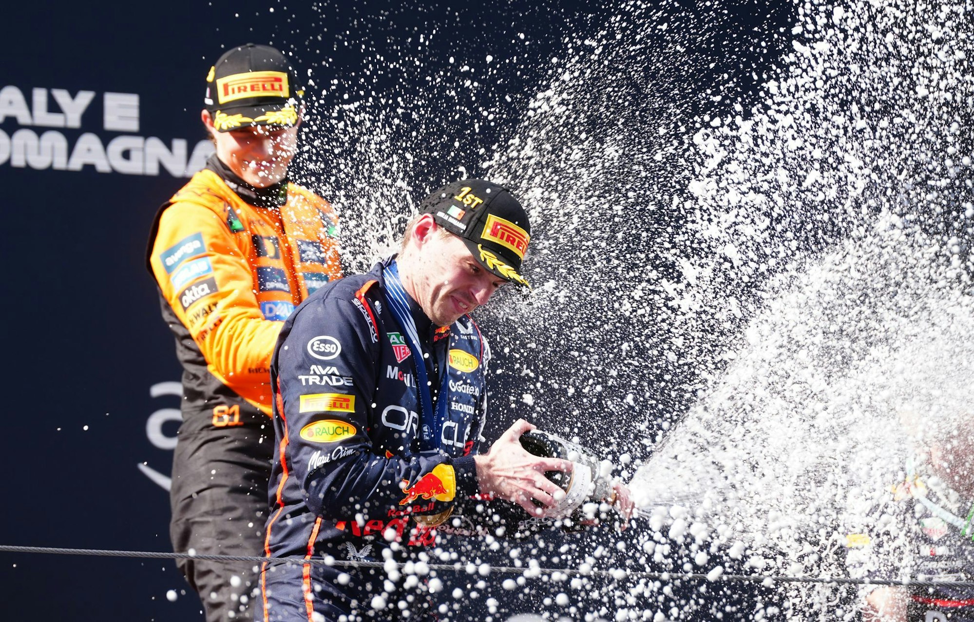 In Imola konnte Verstappen zuletzt vor den McLaren-Fahrern gewinnen.