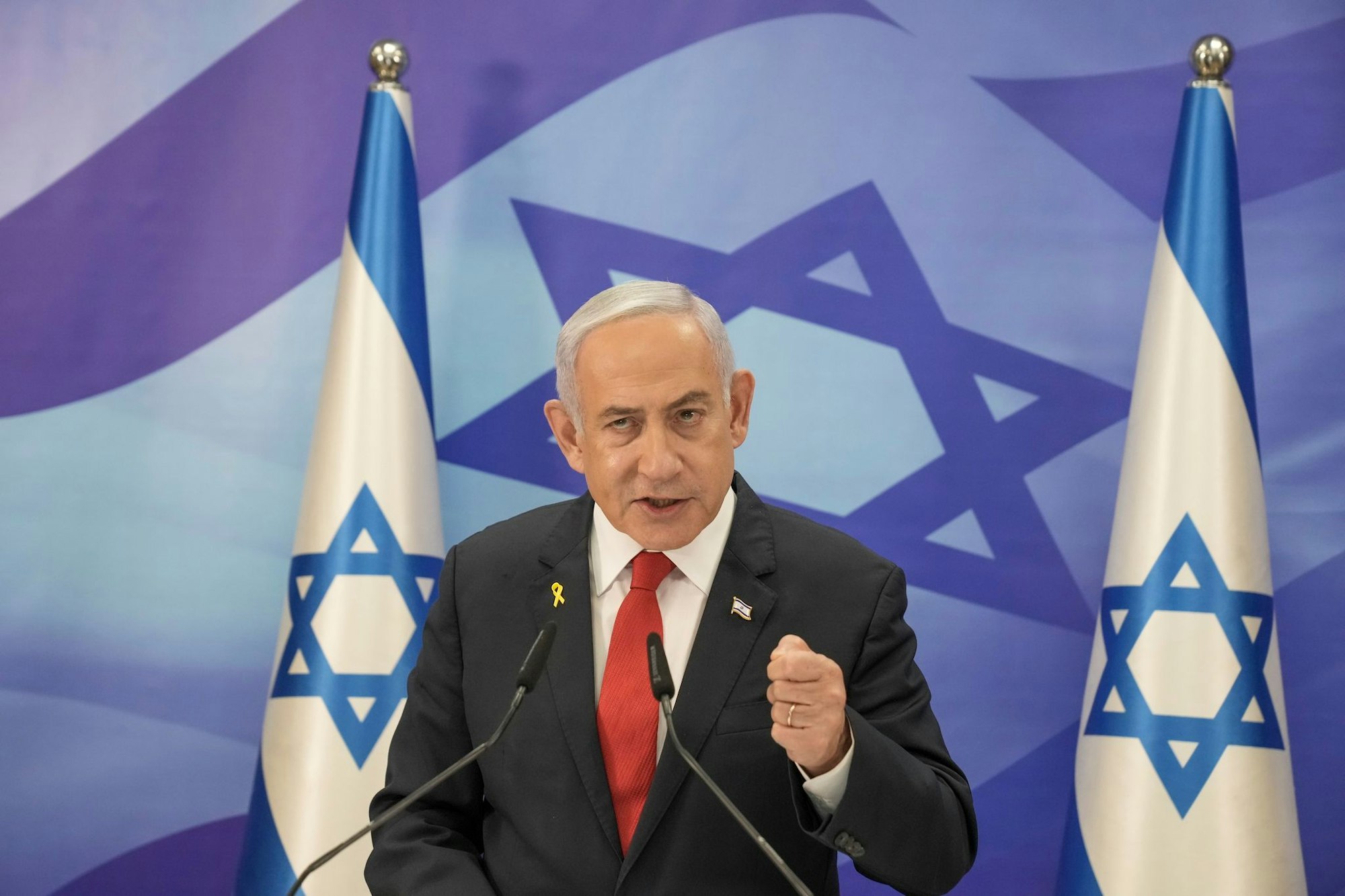 Die israelische Regierung von Ministerpräsident Netanjahu droht mit Angriffen auf Irans Atomanlagen. (Archivbild)