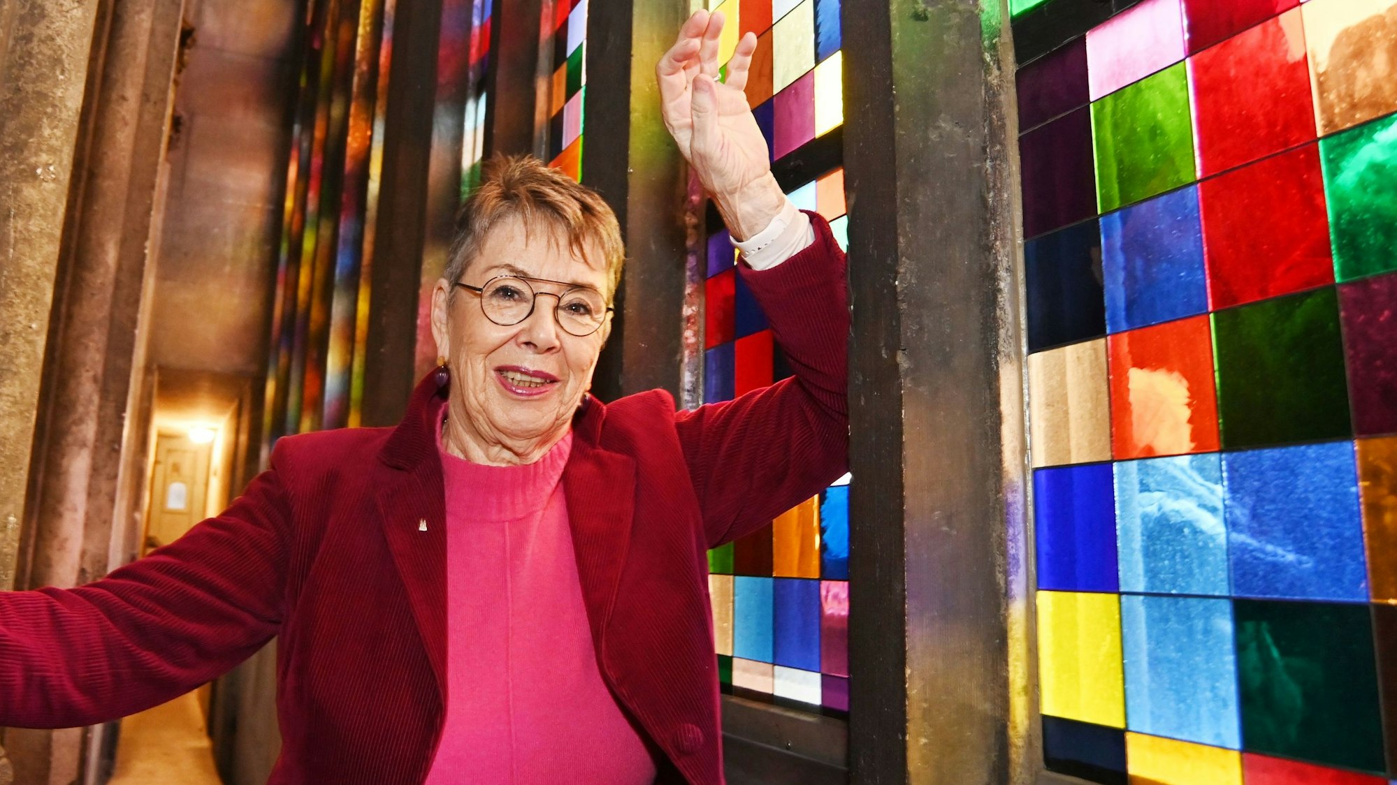 Barbara Schock-Werner im Kölner Dom