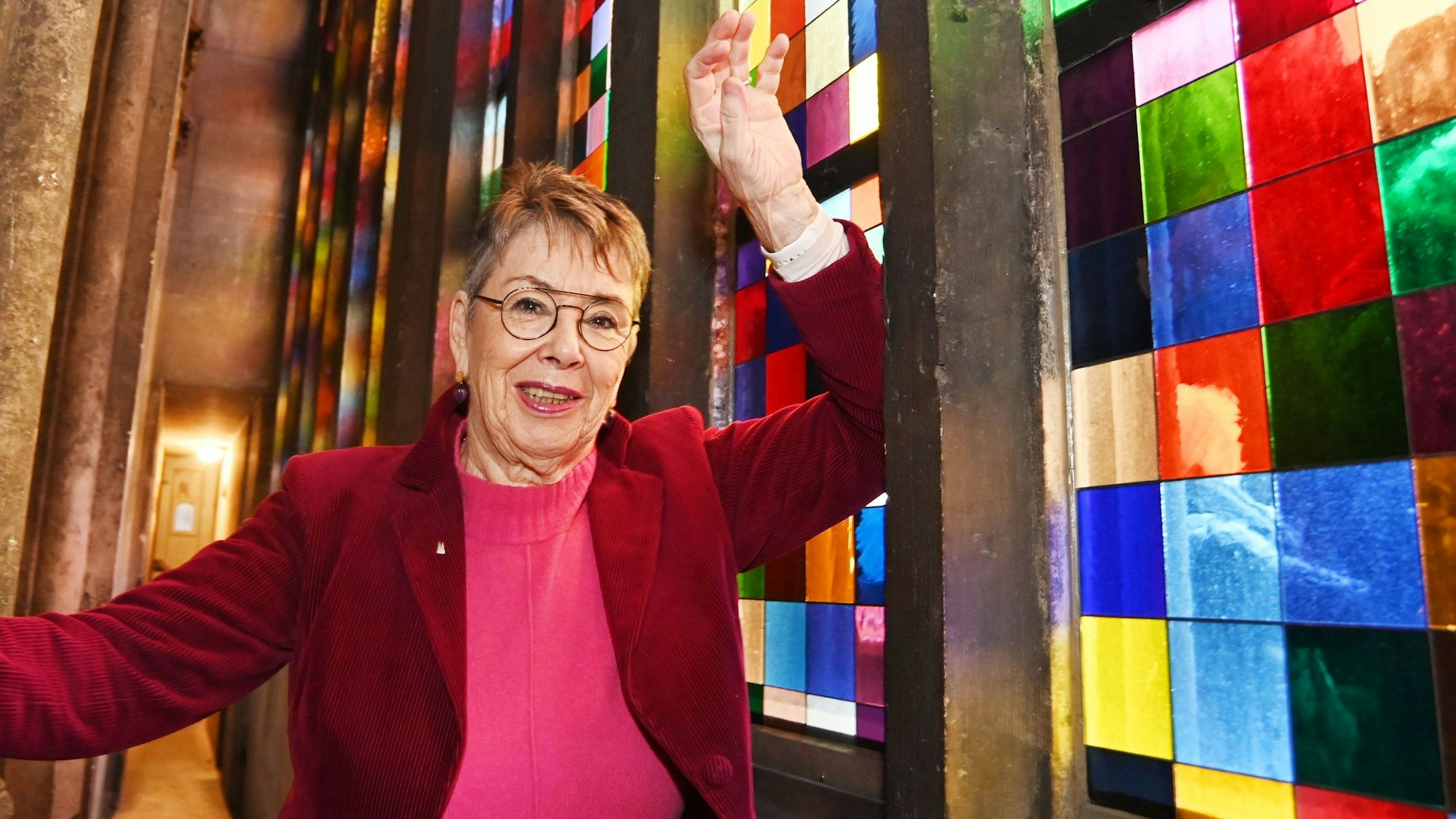 Barbara Schock-Werner im Kölner Dom