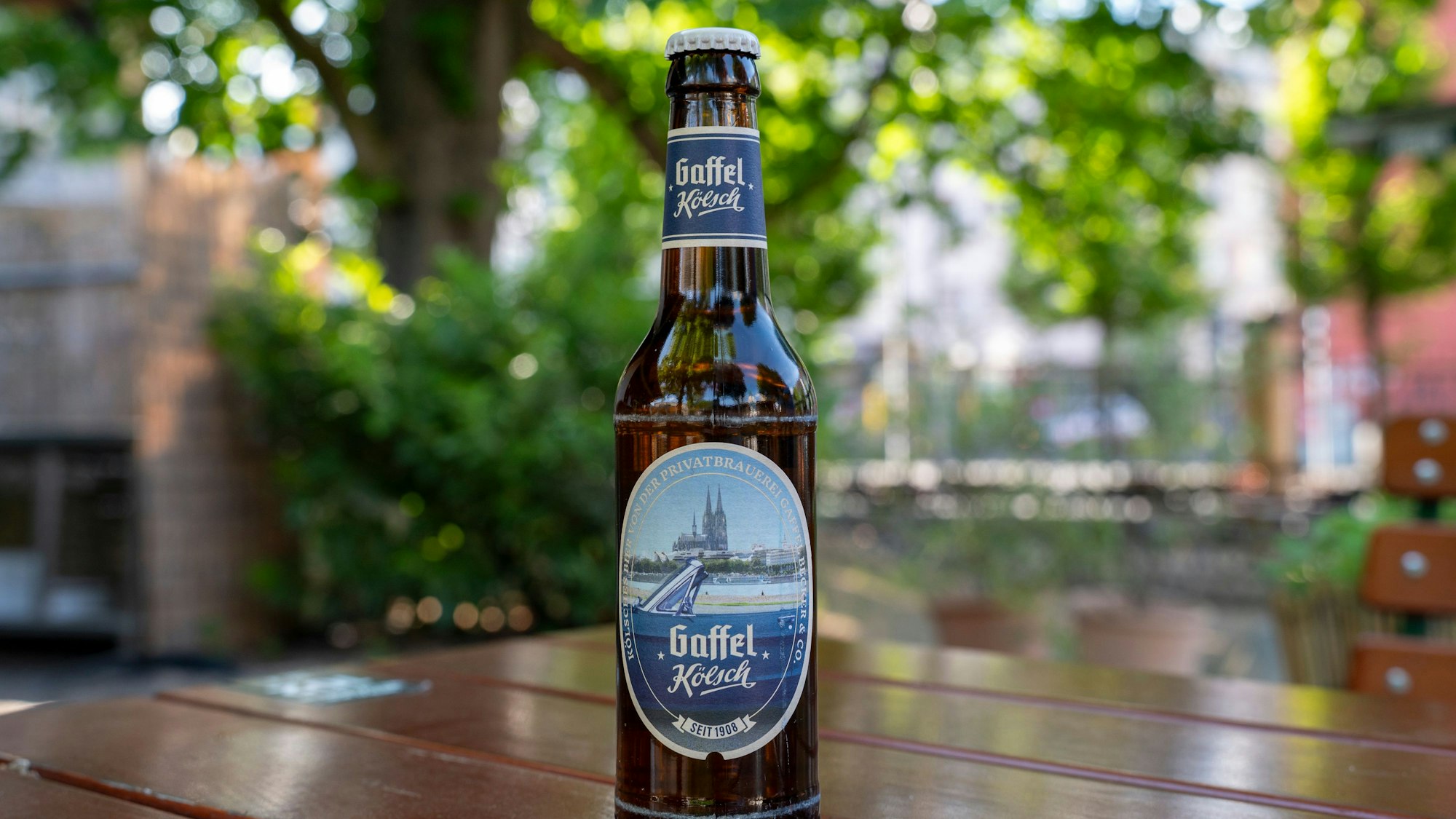 Bei Gaffel fällt beim Riechen sofort die hopfige Note auf.