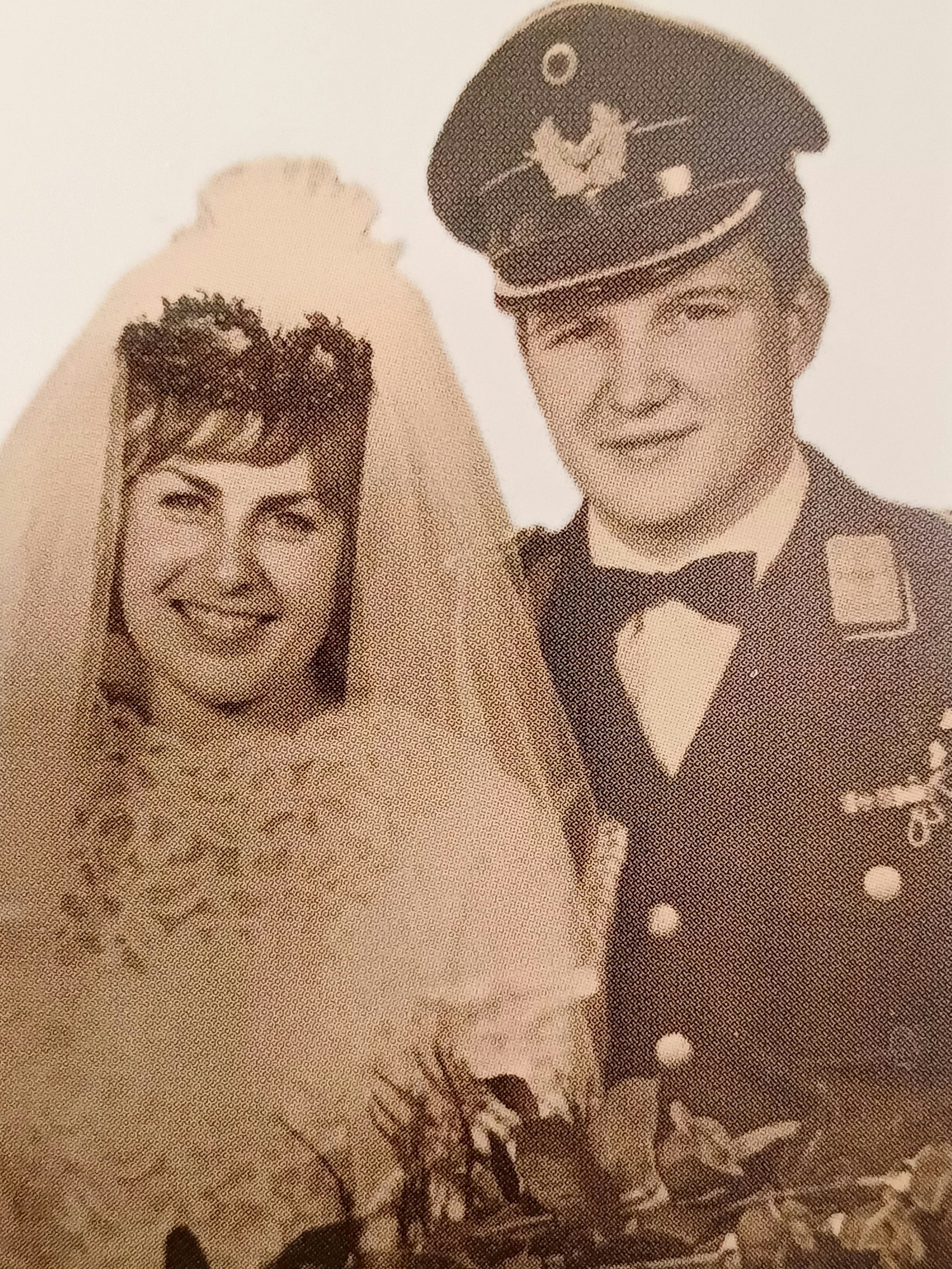 Silke und Axel Riemscheid an ihrem Hochzeitstag.