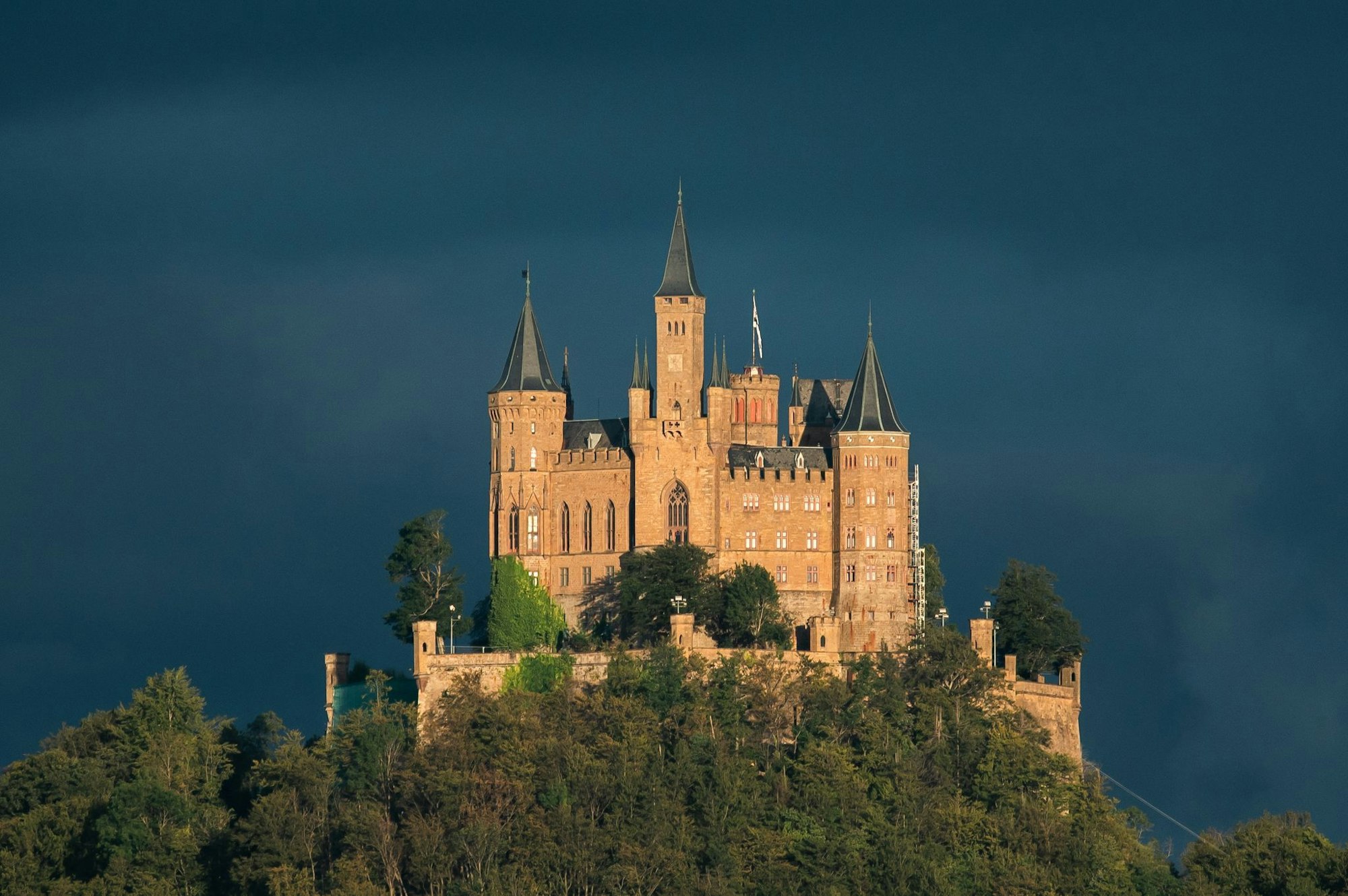 Die Burg Hohenzollern ist der Stammsitz des Adelsgeschlechts. (Archivbild)