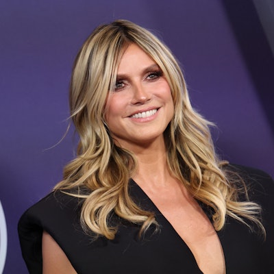Model Heidi Klum erscheint bei den 51. American Music Awards im Fontainebleau in Las Vegas.