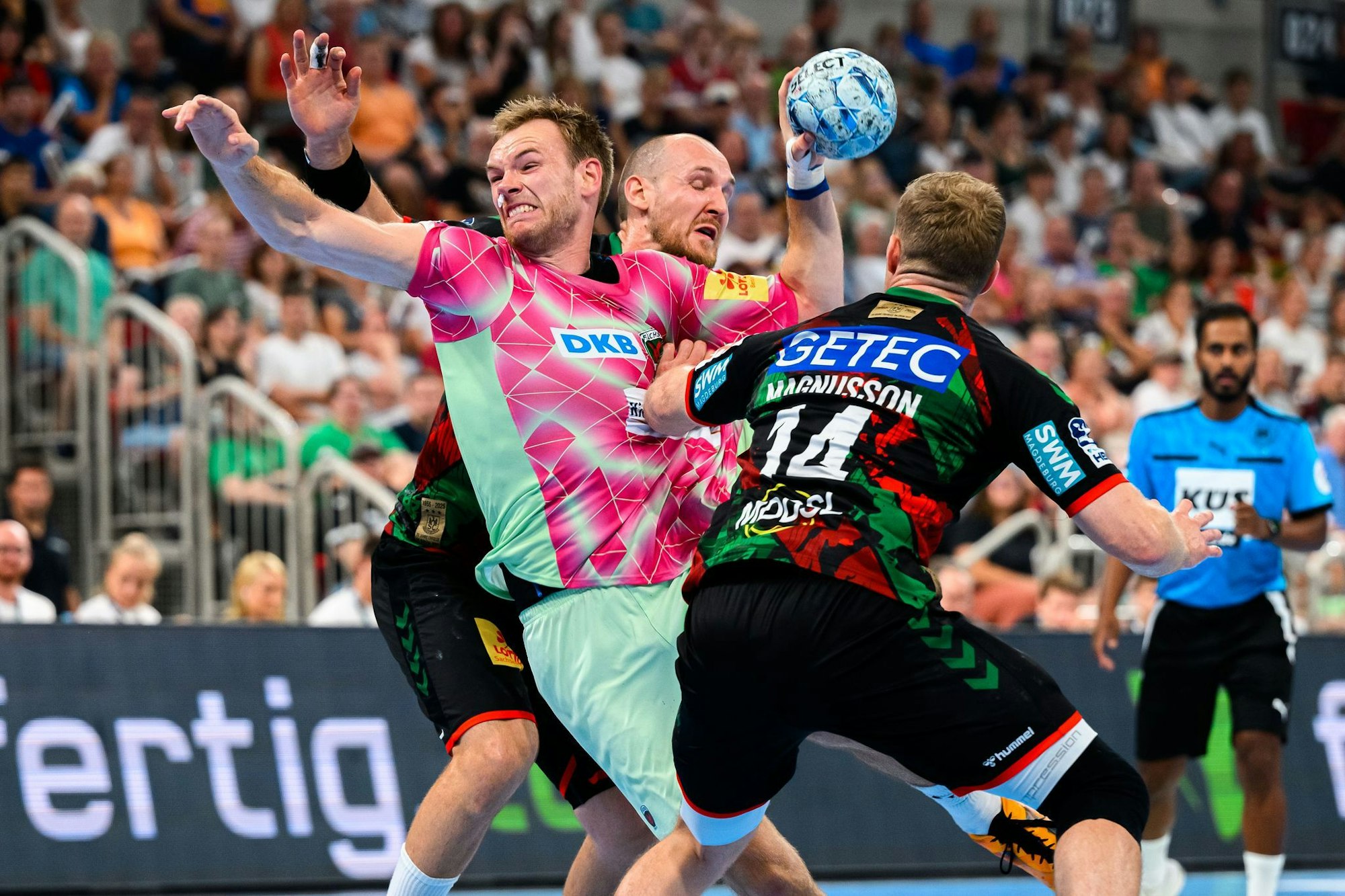 Die Füchse Berlin und der SC Magdeburg hoffen auf einen Triumph in der Champions League.