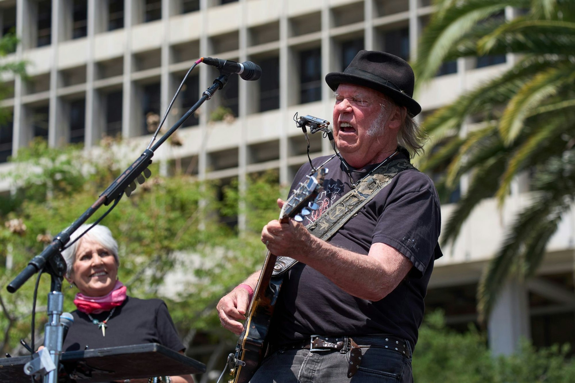 Der kanadische Sänger Neil Young. (Archivbild)