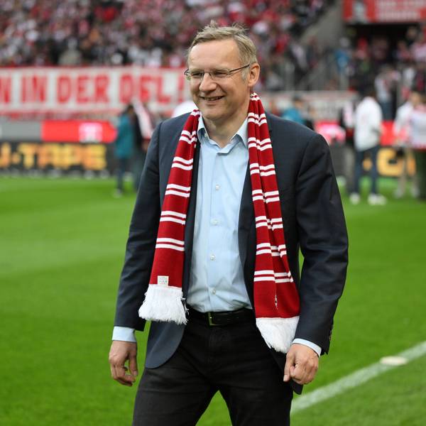 Eckhard Sauren Vizepräsident 1. FC Köln 12.05.2023, Fussball GER, Saison 2022 2023, 1. Bundesliga, 32. Spieltag, 1. FC Köln - Hertha BSC Berlin 5:2 Koeln RheinEnergieStadion Nordrhein Westfalen Deutschland *** Eckhard Sauren Vice President 1 FC Köln 12 05 2023, football GER, season 2022 2023, 1 Bundesliga, 32 matchday, 1 FC Köln Hertha BSC Berlin 5 2 Koeln RheinEnergieStadion Nordrhein Westfalen Germany Team2