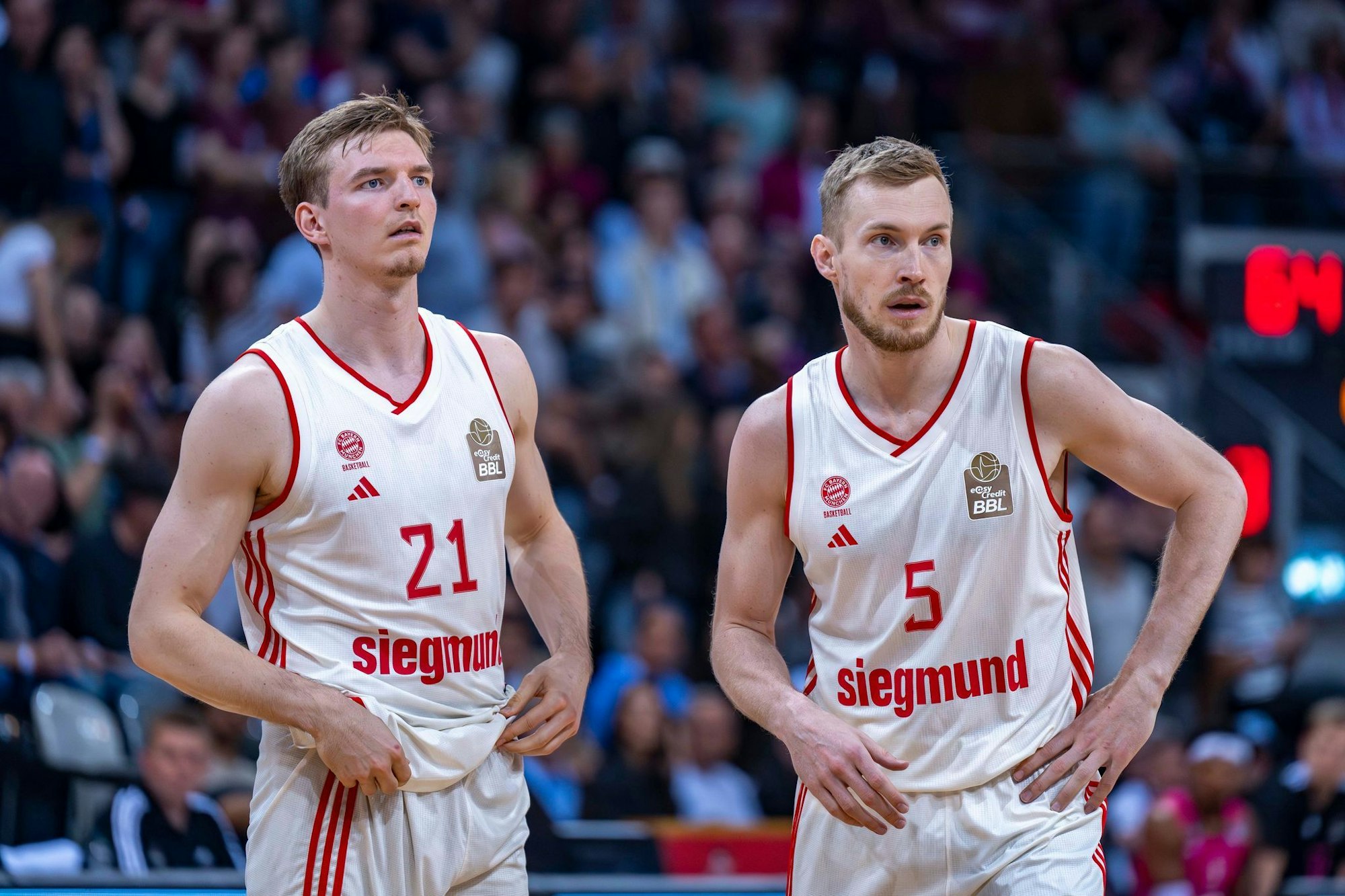 Weltmeister auf Titeljagd: Justus Hollatz und Niels Giffey