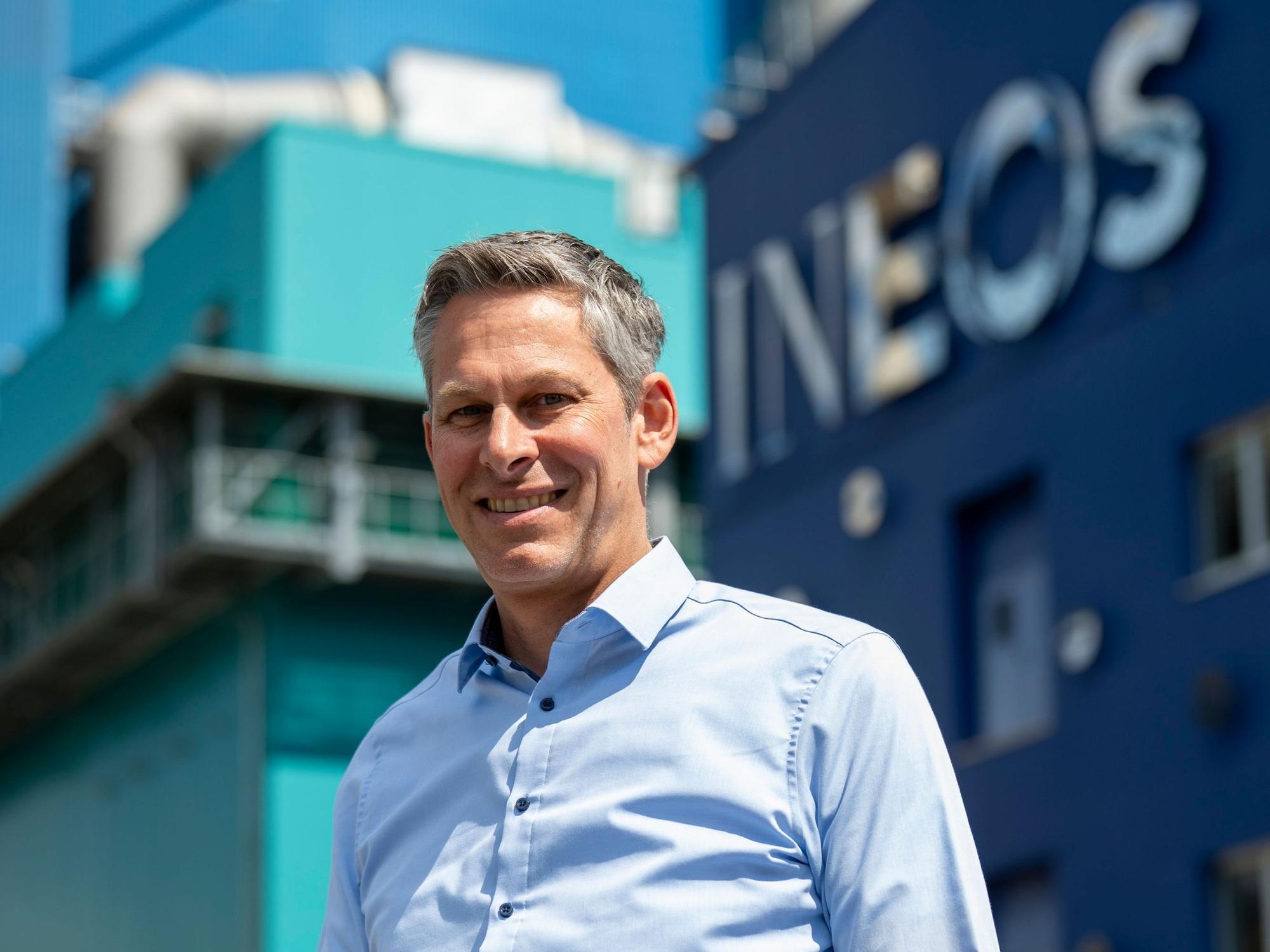 30.05.2025, Köln: Stephan Müller ist Energy Commercial Manager bei Ineos Köln