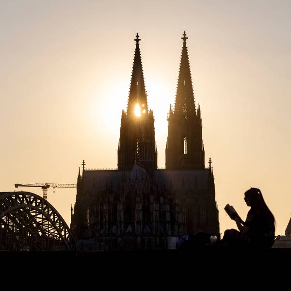 19.03.2025, Köln: Der Kölner Dom im Sonnenuntergang.
Foto: Michael Bause