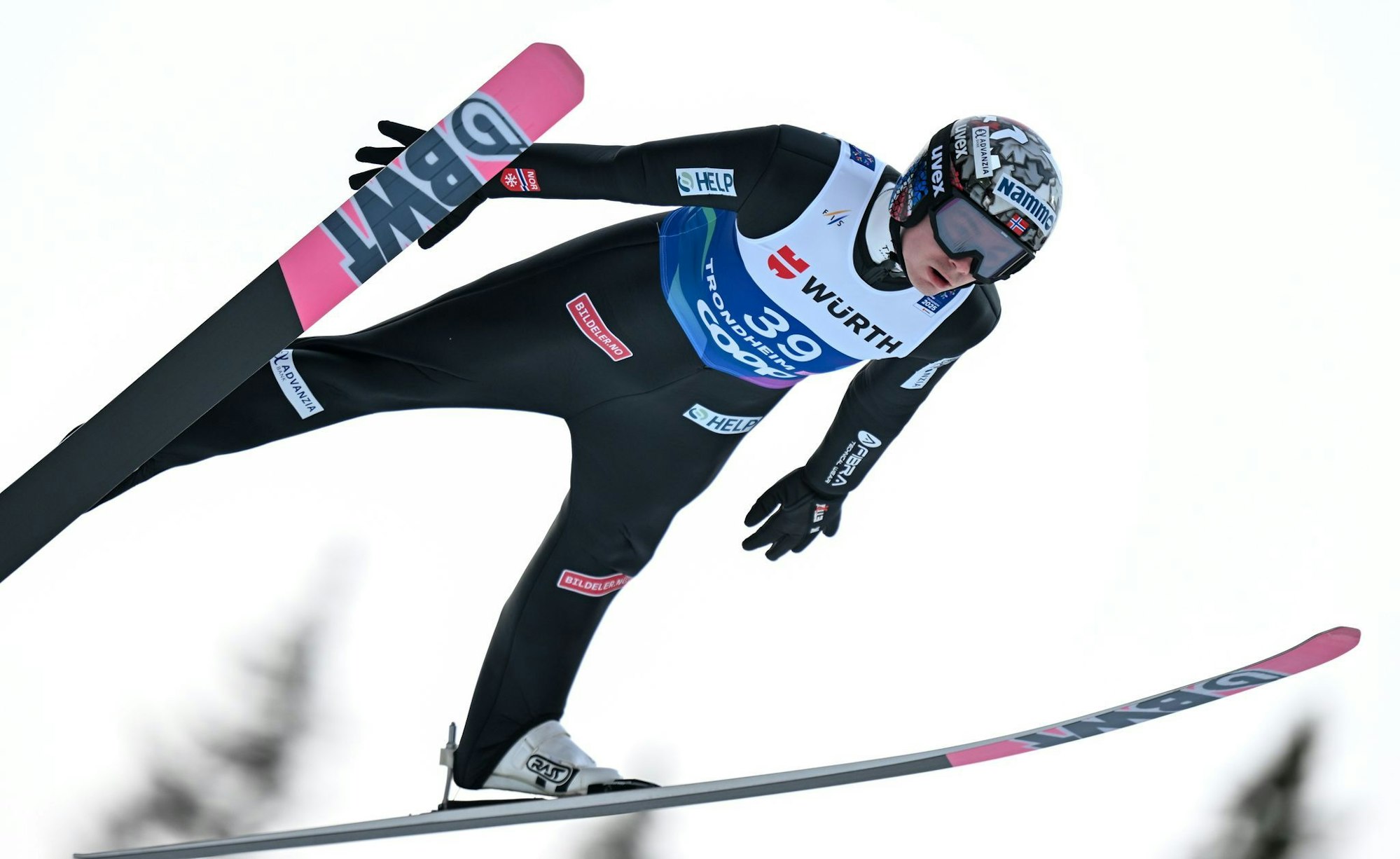 Der Norweger Marius Lindvik war bei der WM disqualifiziert worden.