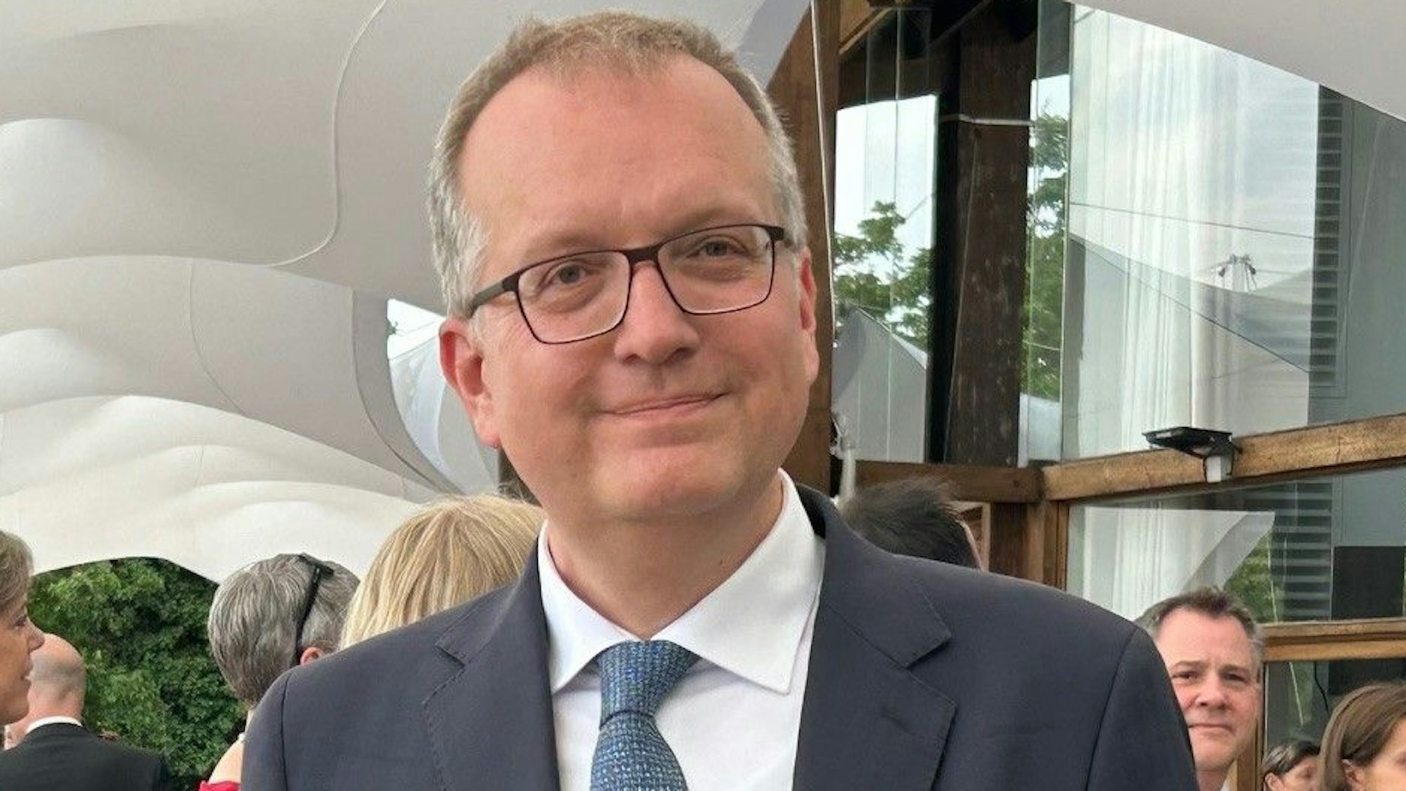 Professor Markus Ogorek bei der 35-Jahr-Feier des deutsch-französischen Studiengangs Rechtswissenschaften (DFM) der Universität zu Köln am 14. Juni 2025 in Paris