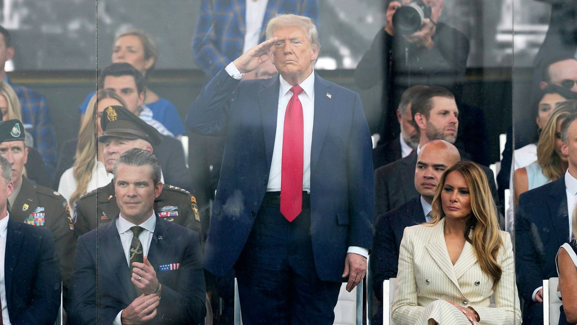 Trump forderte den Iran erneut zu einem Abkommen auf.