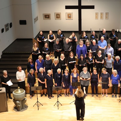 Alle Chöre sangen am Ende gemeinsam.