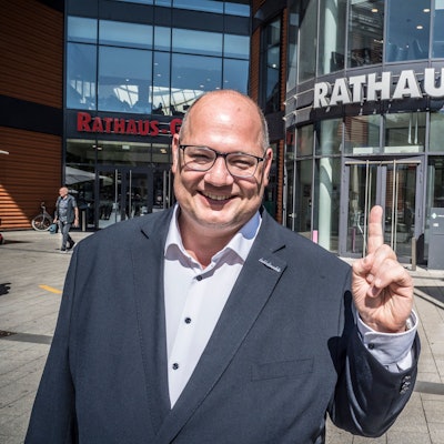 Stefan Hebbel stellt das Kommunalwahlprogramm der CDU vor. Foto: Ralf Krieger