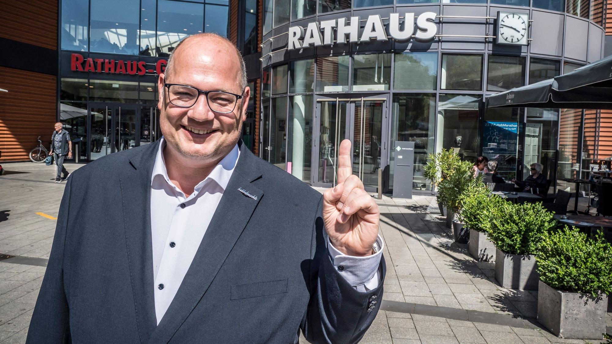 Stefan Hebbel stellt das Kommunalwahlprogramm der CDU vor. Foto: Ralf Krieger