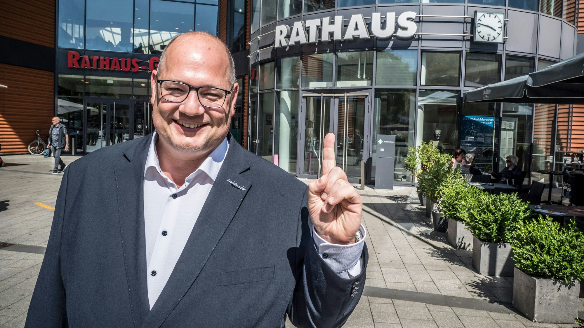 Stefan Hebbel stellt das Kommunalwahlprogramm der CDU vor. Foto: Ralf Krieger
