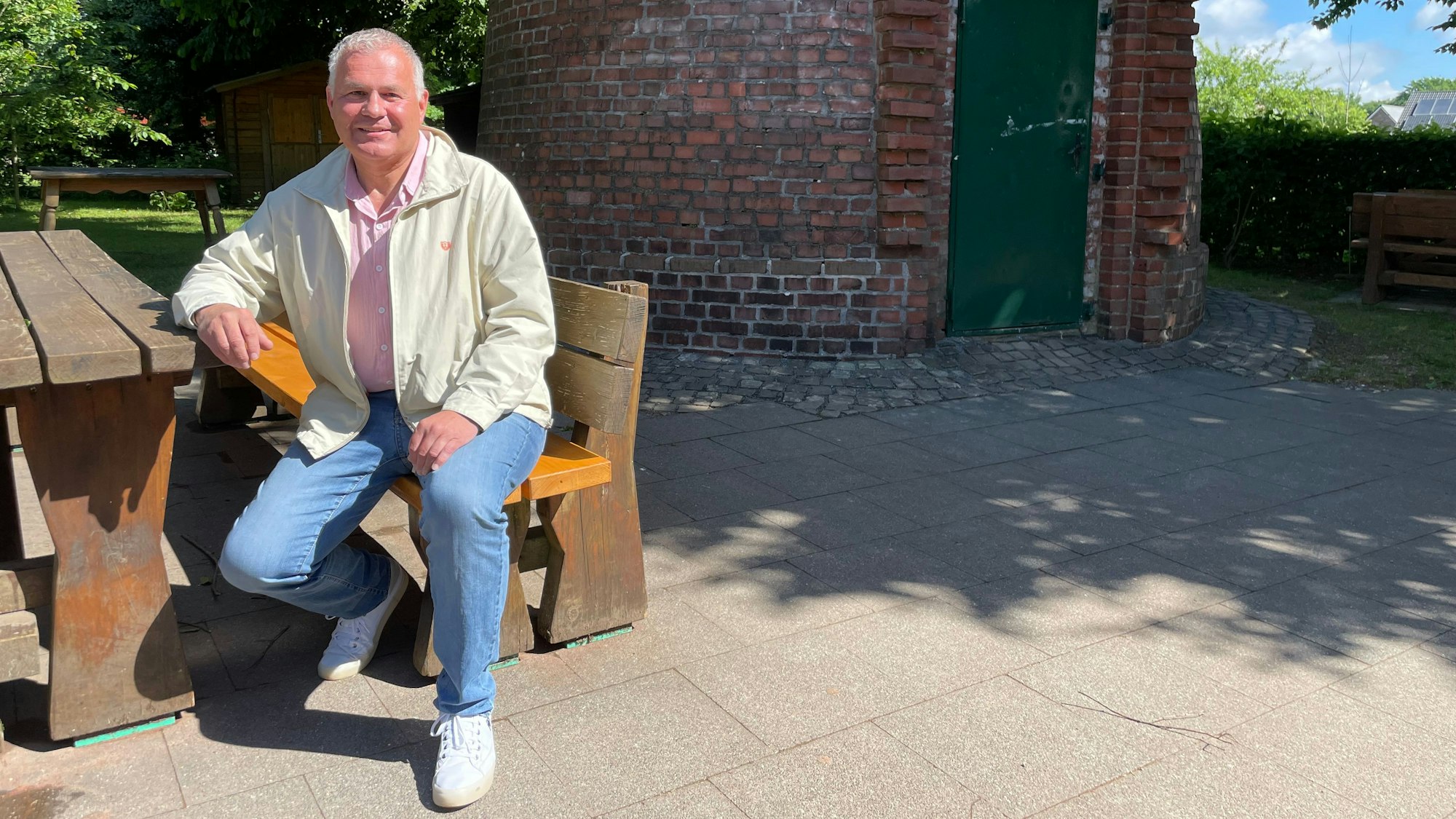 Frank Steffes will erneut Bürgermeister von Leichlingen werden.