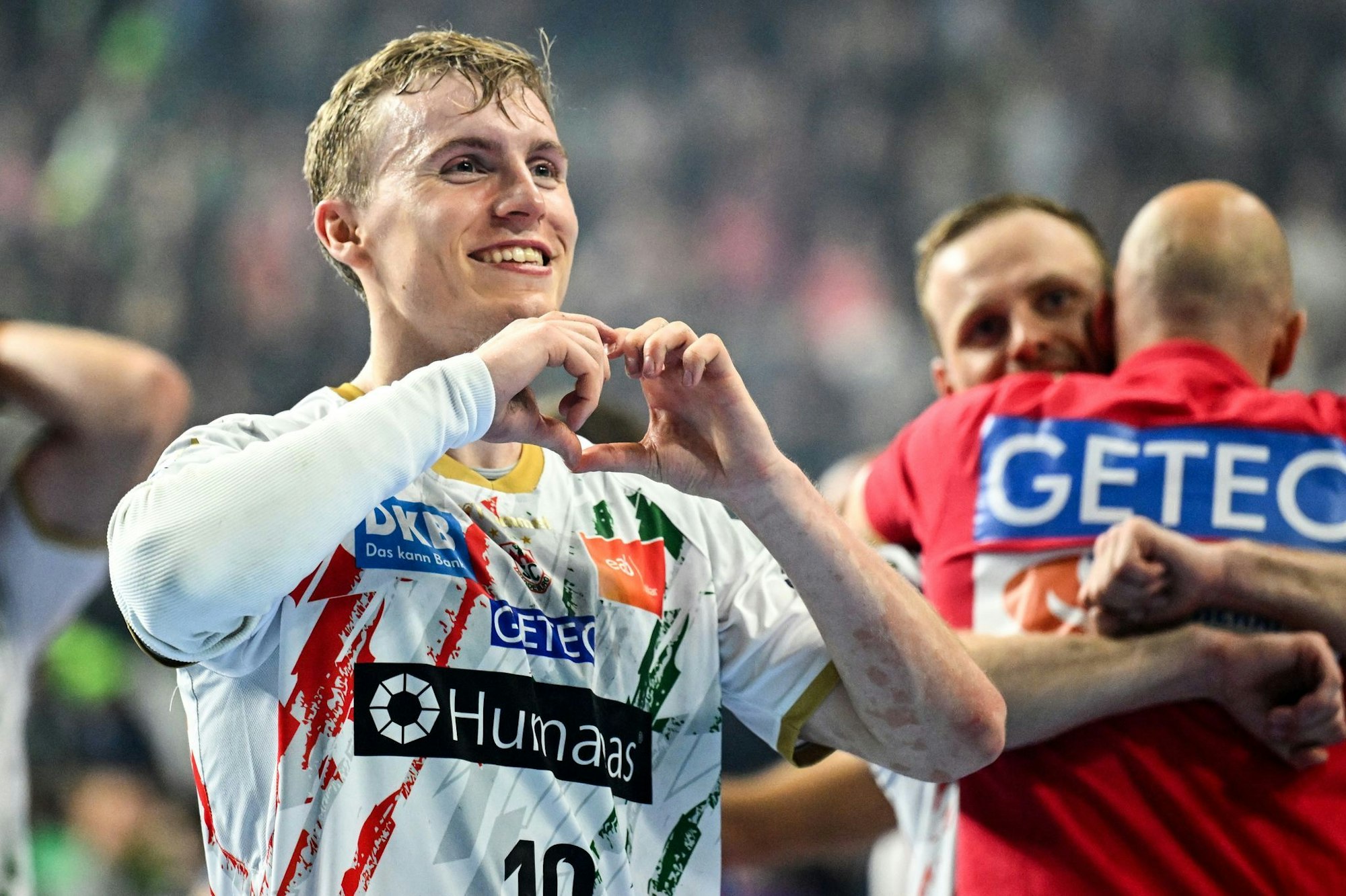 Gisli Kristjansson war bester Werfer im Endspiel.