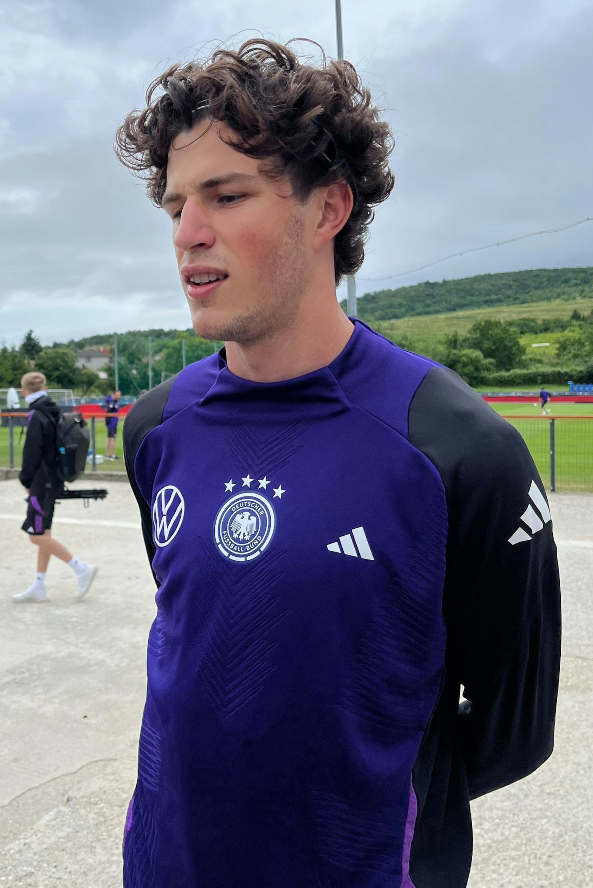 Zurück im Team: Merlin Röhl nach Verletzung.