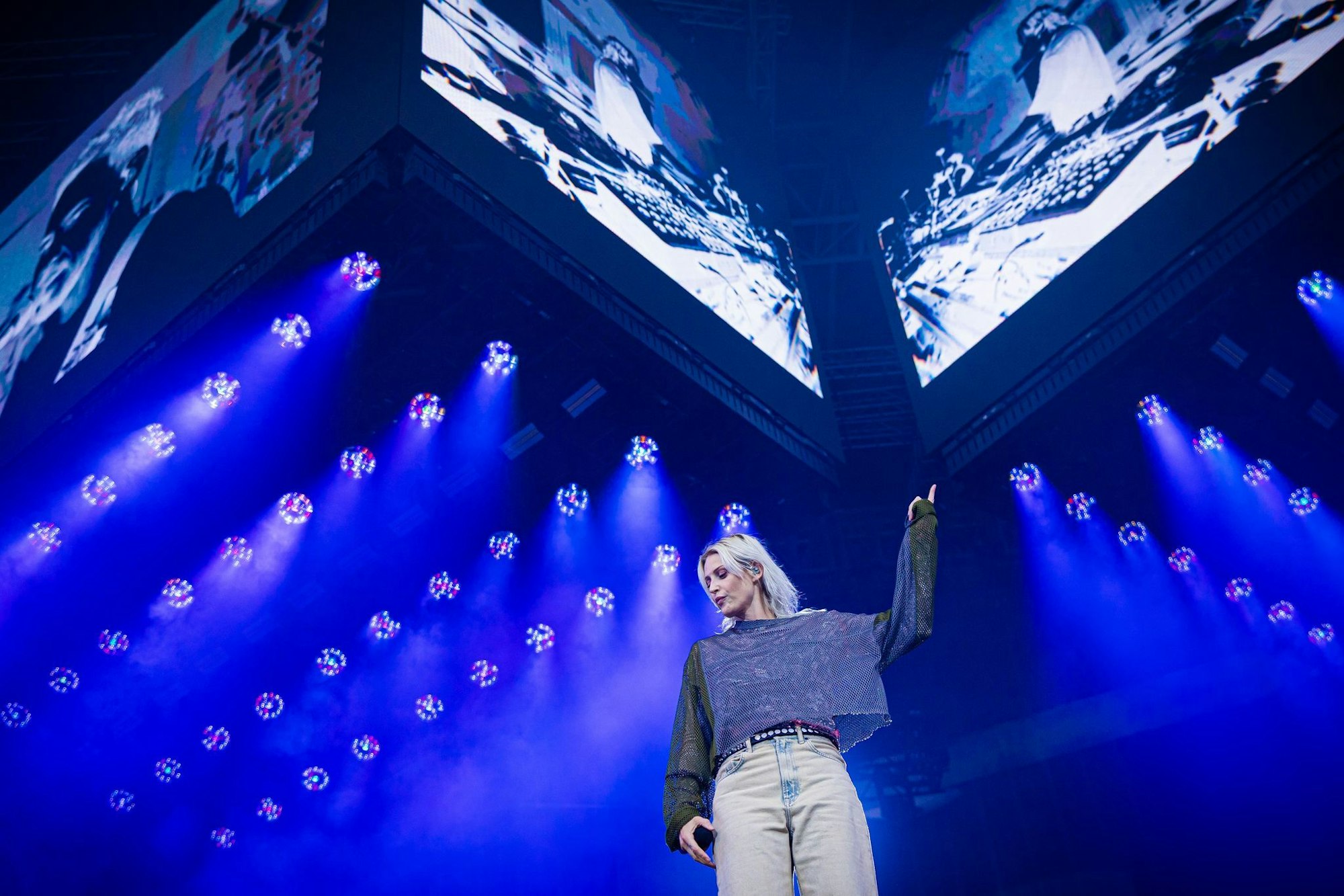 Emily Armstrong von der Band Linkin Park hat die Fans schnell für sich gewonnen.