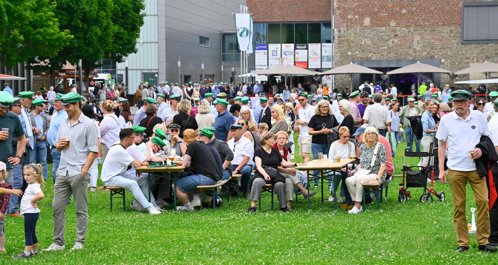 Im Stadtgarten herrschte gute Stimmung.