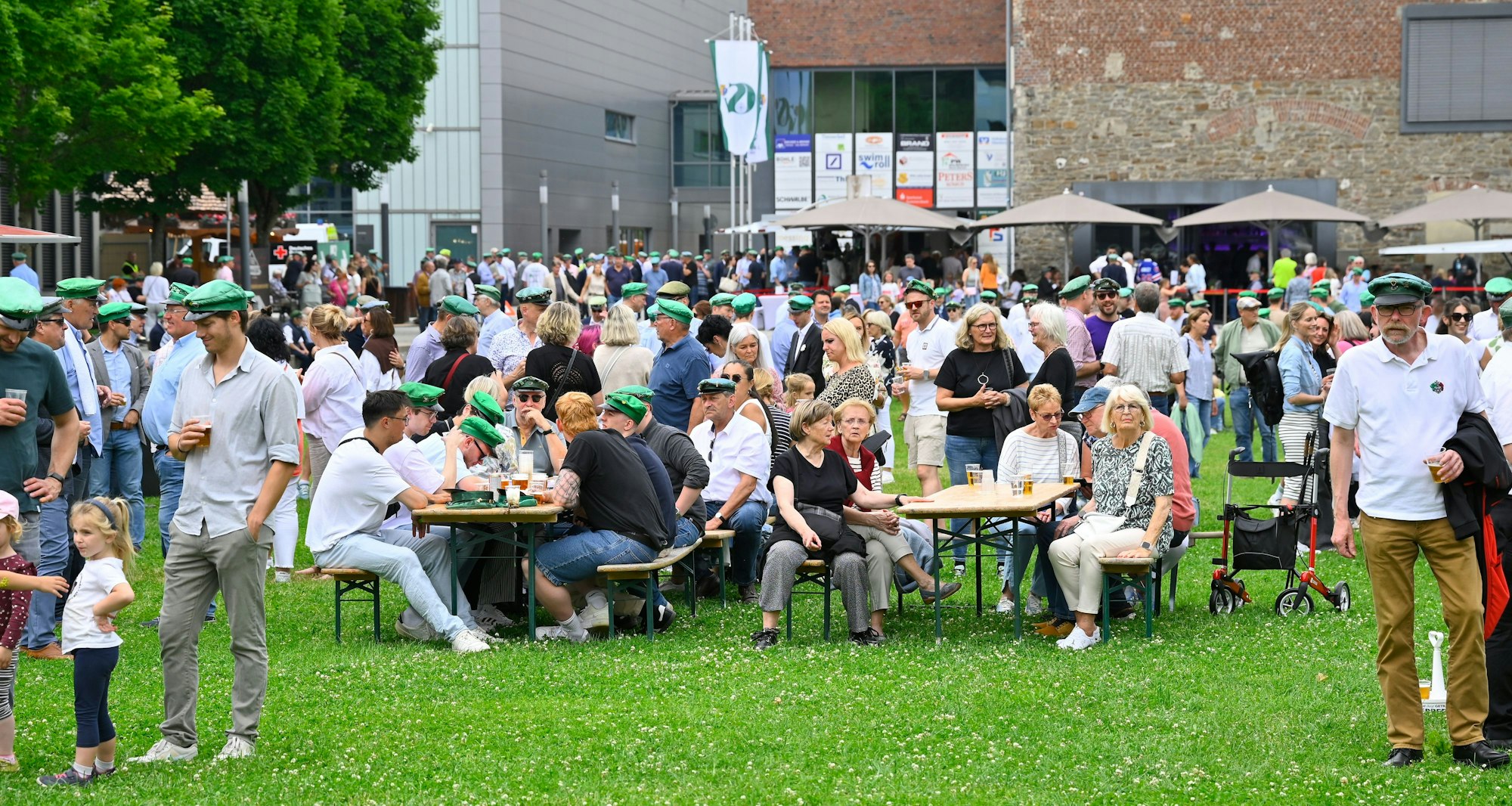 Im Stadtgarten herrschte gute Stimmung.