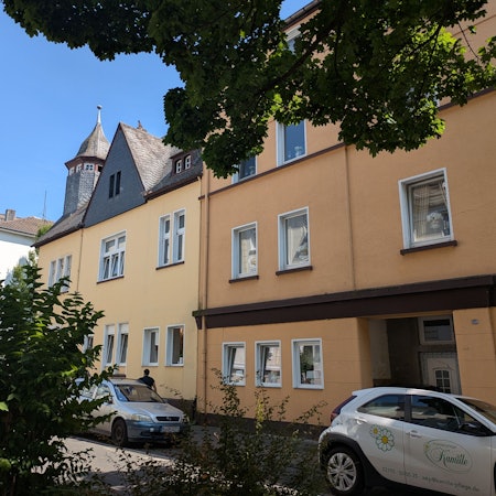 Carl-Leverkus-Straße Ecke Kaiserstraße in Wiesdorf