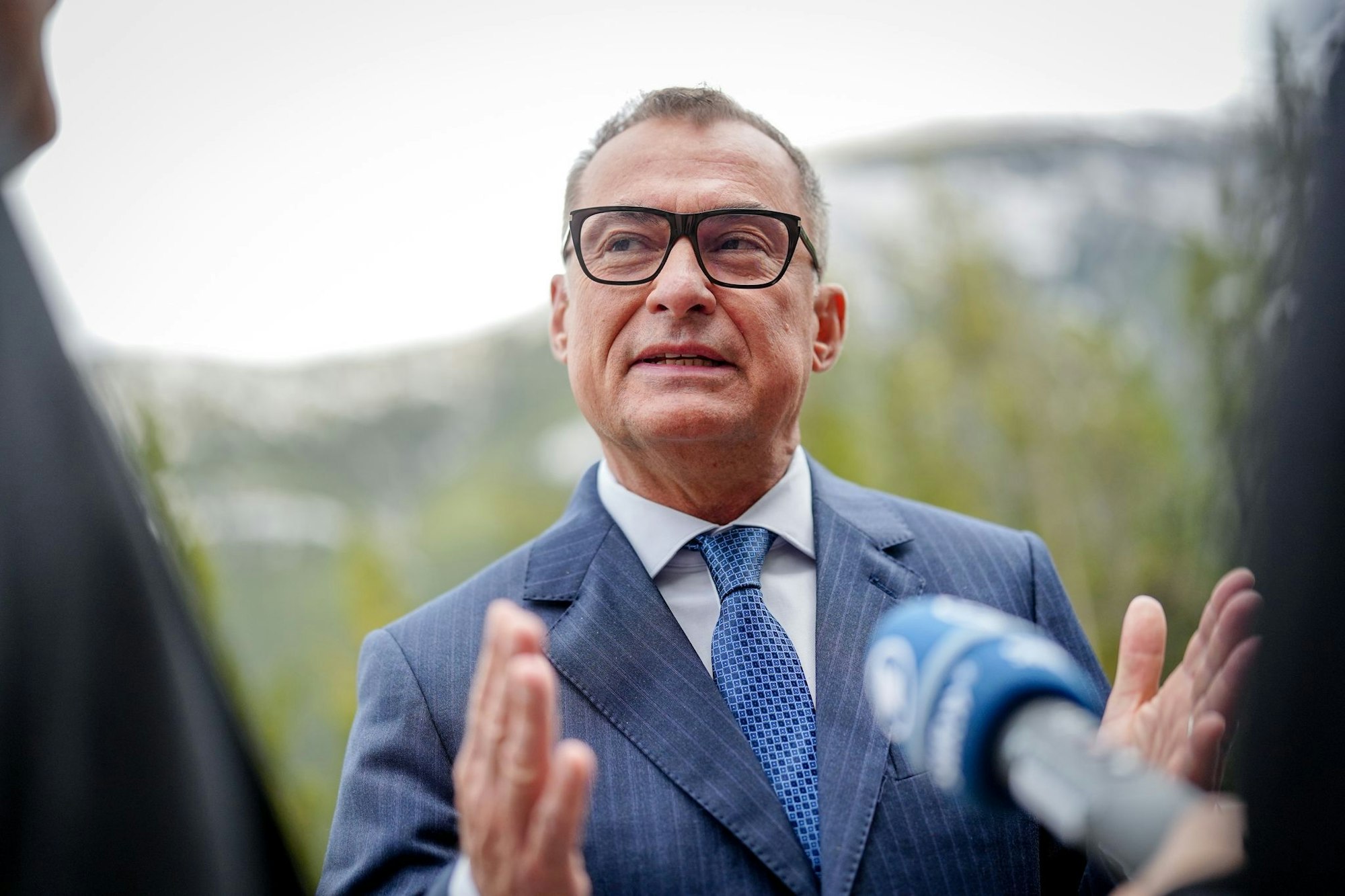 Bundesbank-Präsident Joachim Nagel warnt vor Folgen des Nahostkriegs für die deutsche Wirtschaft. (Archivbild)