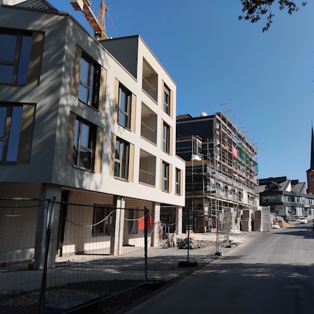 Das Neubauprojekt an der Dr. Wirtz-Straße im Ortskern