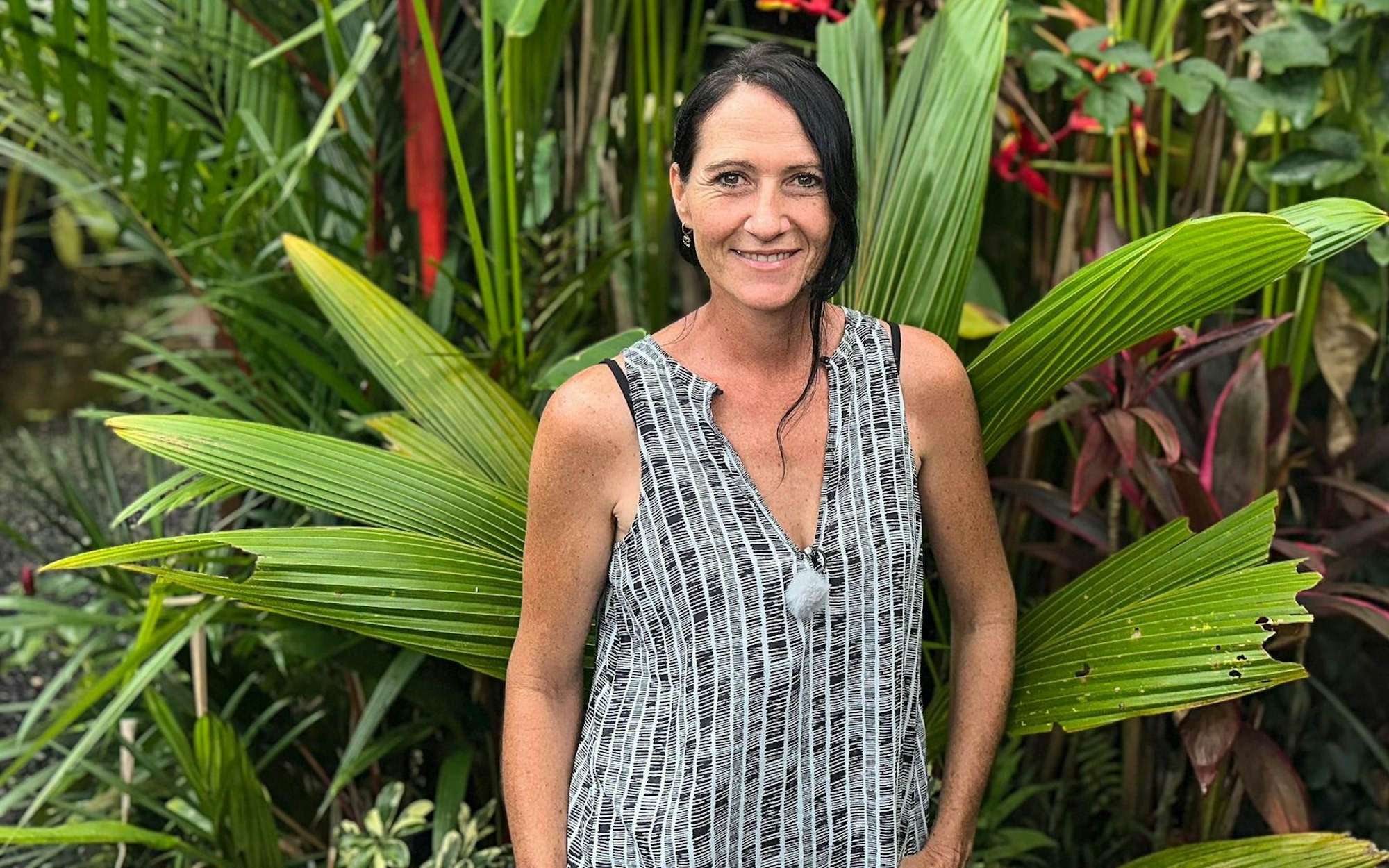 Die 42-jährige Carmen will nicht länger als „Einsiedlerkrebs“ auf Bali leben. (Bild: RTL)