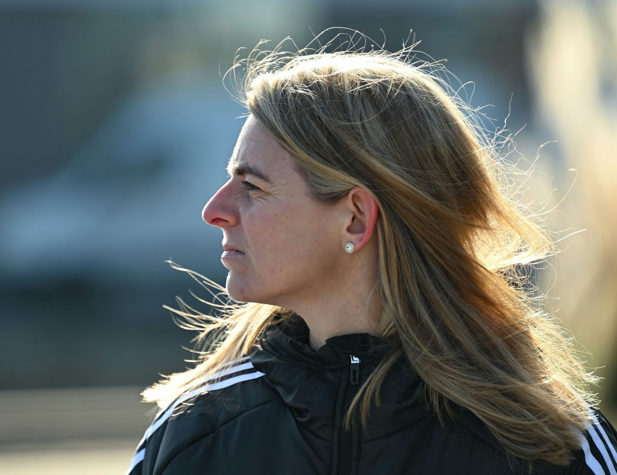 Sportdirektorin Nia Künzer bleibt beim DFB