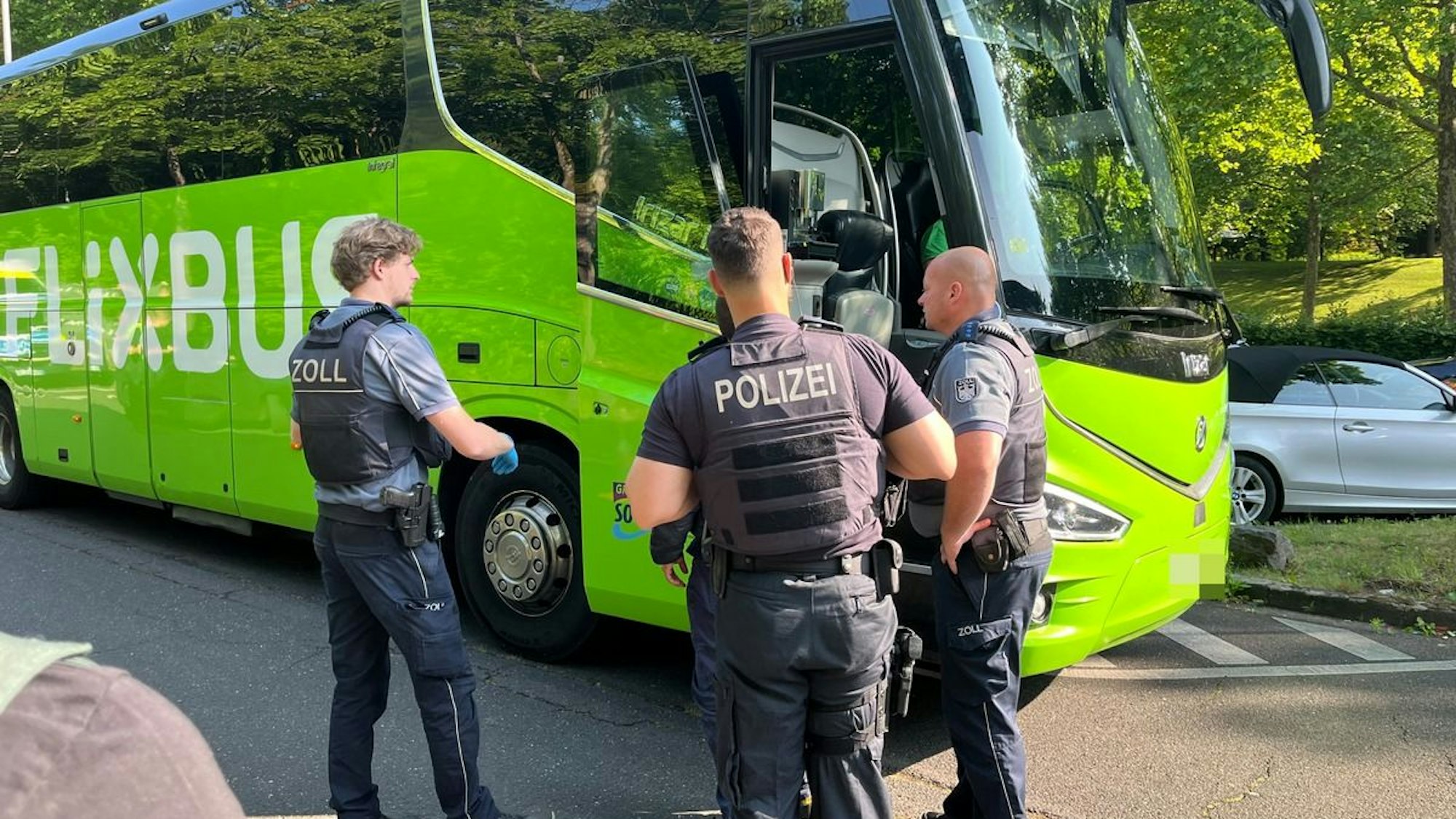 Verkehrskontrolle in Bonn-Gronau