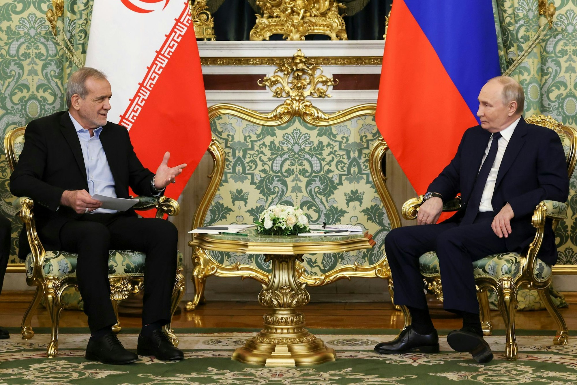 Russland und der Iran haben eine strategische Partnerschaft geschlossen - allerdings ohne eine Klausel über einen gegenseitigen militärischen Beistand. (Archivbild)