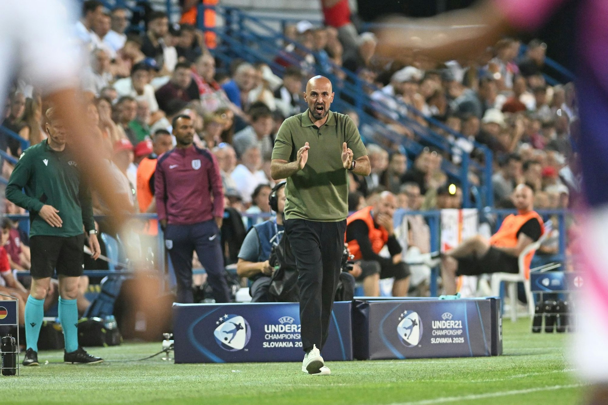 Trainer Antonio Di Salvo freut sich auf ein besonderes Viertelfinale.