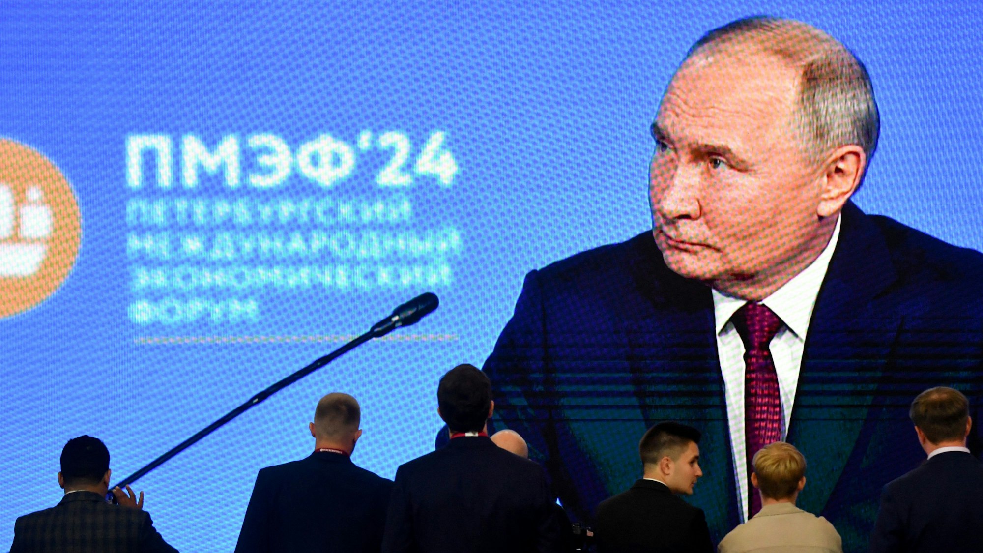 Der russische Präsident Wladimir Putin hat Fragen von Vertretern von internationalen Nachrichtenagenturen beantwortet. (Archivbild)