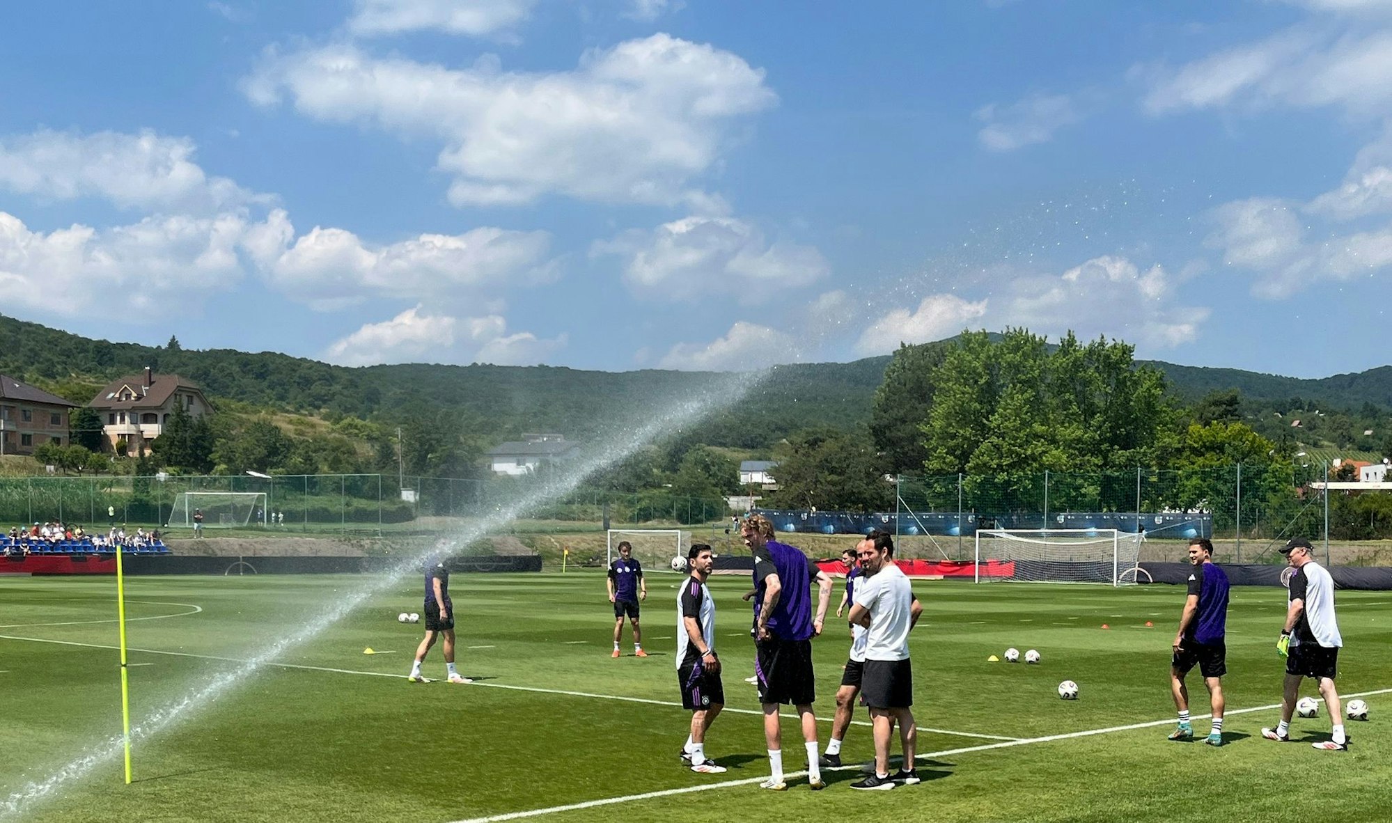 Die deutsche U21 freut sich auf das Viertelfinale gegen Italien.