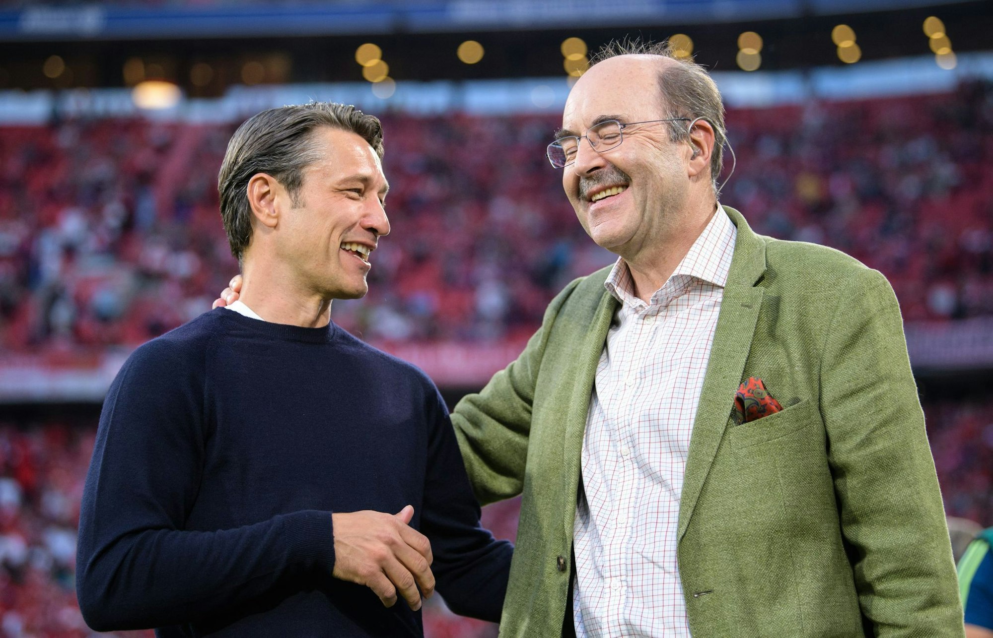 Fritz von Thurn und Taxis (r) will immer «ein vernünftiges Verhältnis» zu den Leuten haben.
