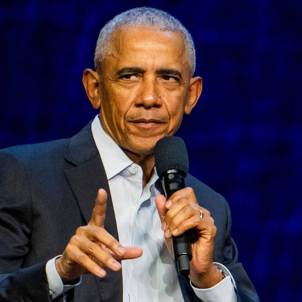 Barack Obama bei einem Auftritt in Oslo. Der ehemalige US-Präsident hat Donald Trump scharf kritisiert. (Archivbild)