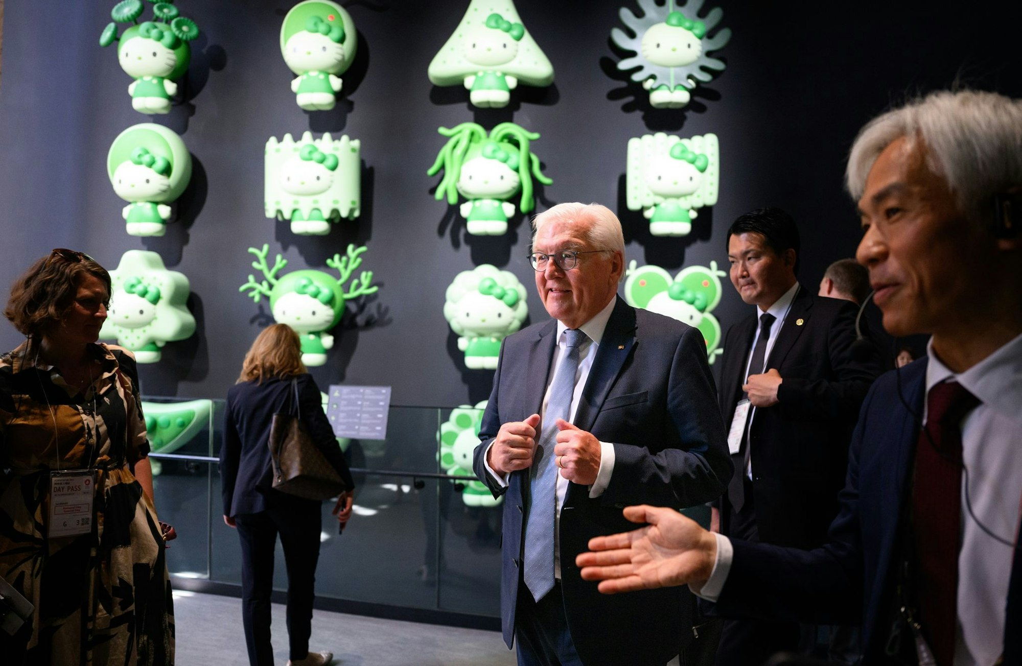 Bundespräsident Steinmeier eröffnet den Deutschen Nationentag bei der Expo 2025.