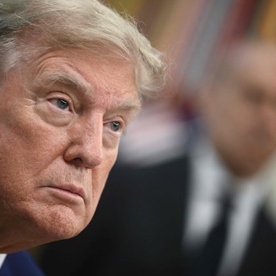 US-Präsident Donald Trump hat eine Entscheidung, über einen möglichen Kriegseintritt der USA, in Aussicht gestellt