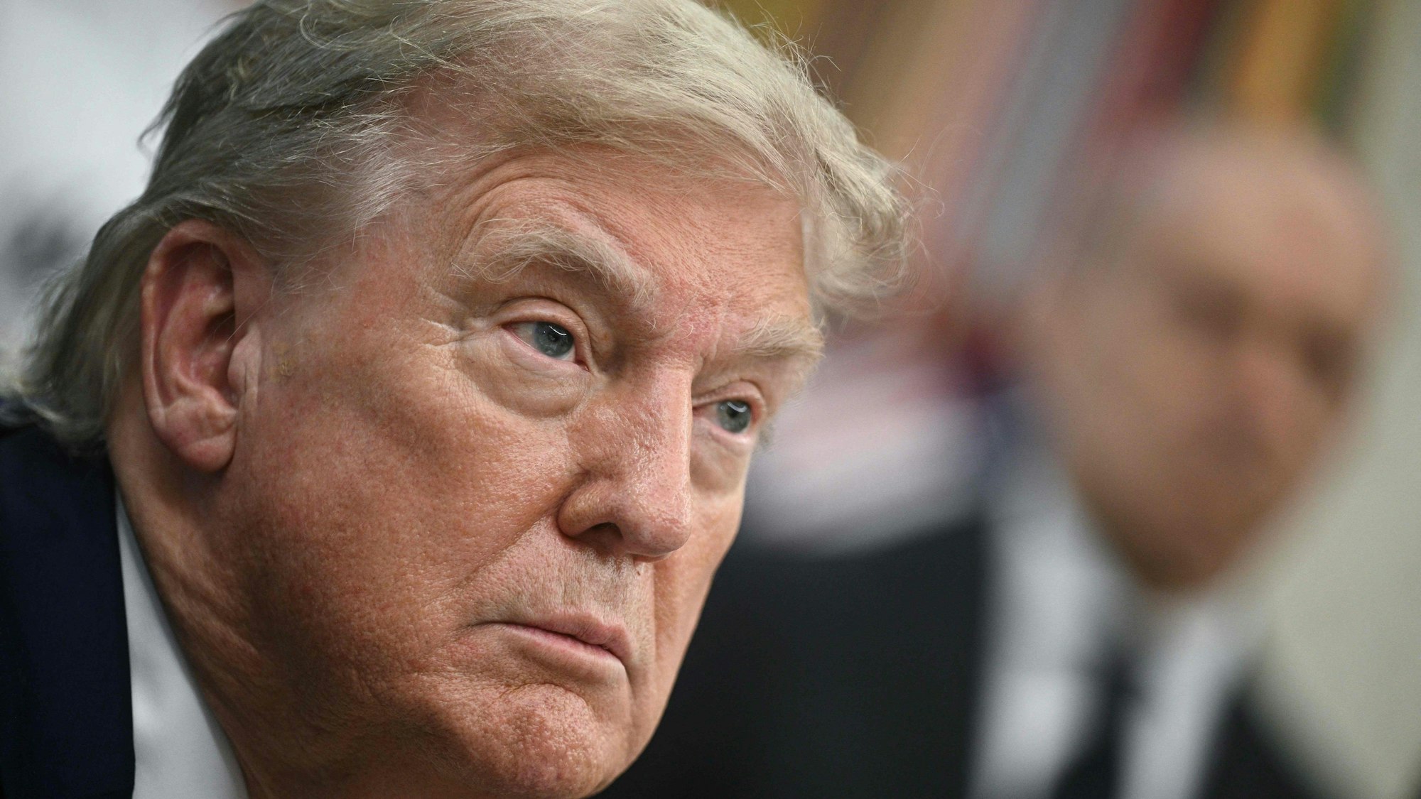 US-Präsident Donald Trump hat eine Entscheidung, über einen möglichen Kriegseintritt der USA, in Aussicht gestellt