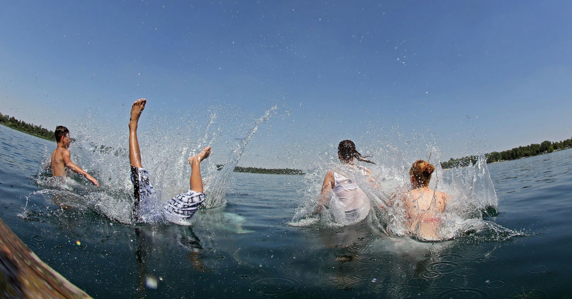 Frühzeitig informieren: Die Wasserqualität kann vor dem Badeausflug online geprüft werden.