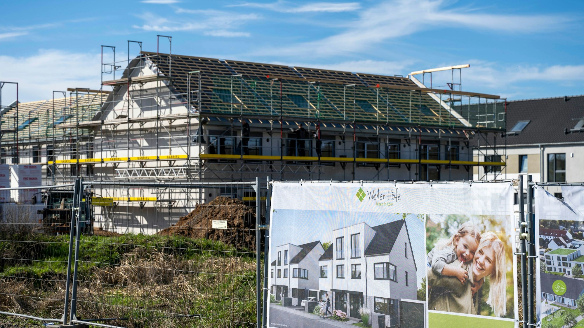 Ein Naubaugebiet in Köln (Symbolfoto).